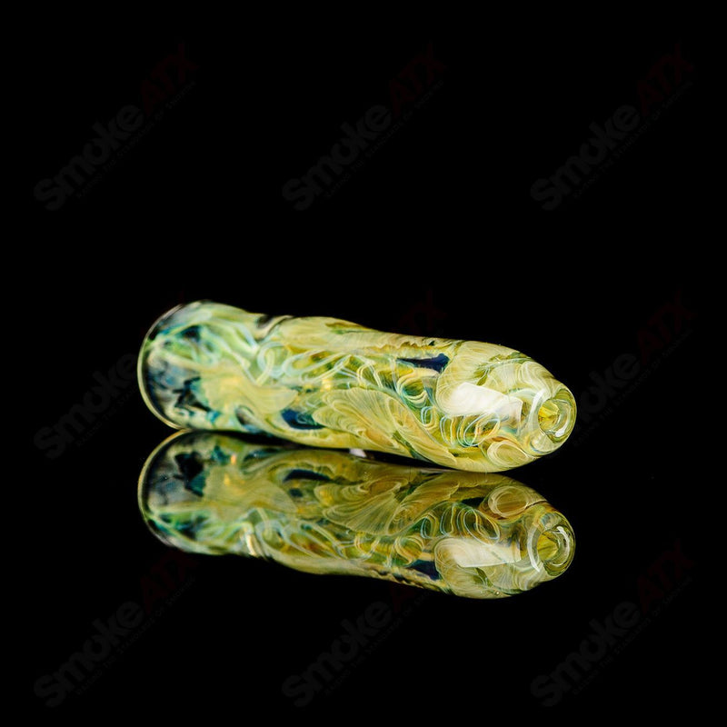 #11 I/O Worked Chillum Signed - JMK Glass
