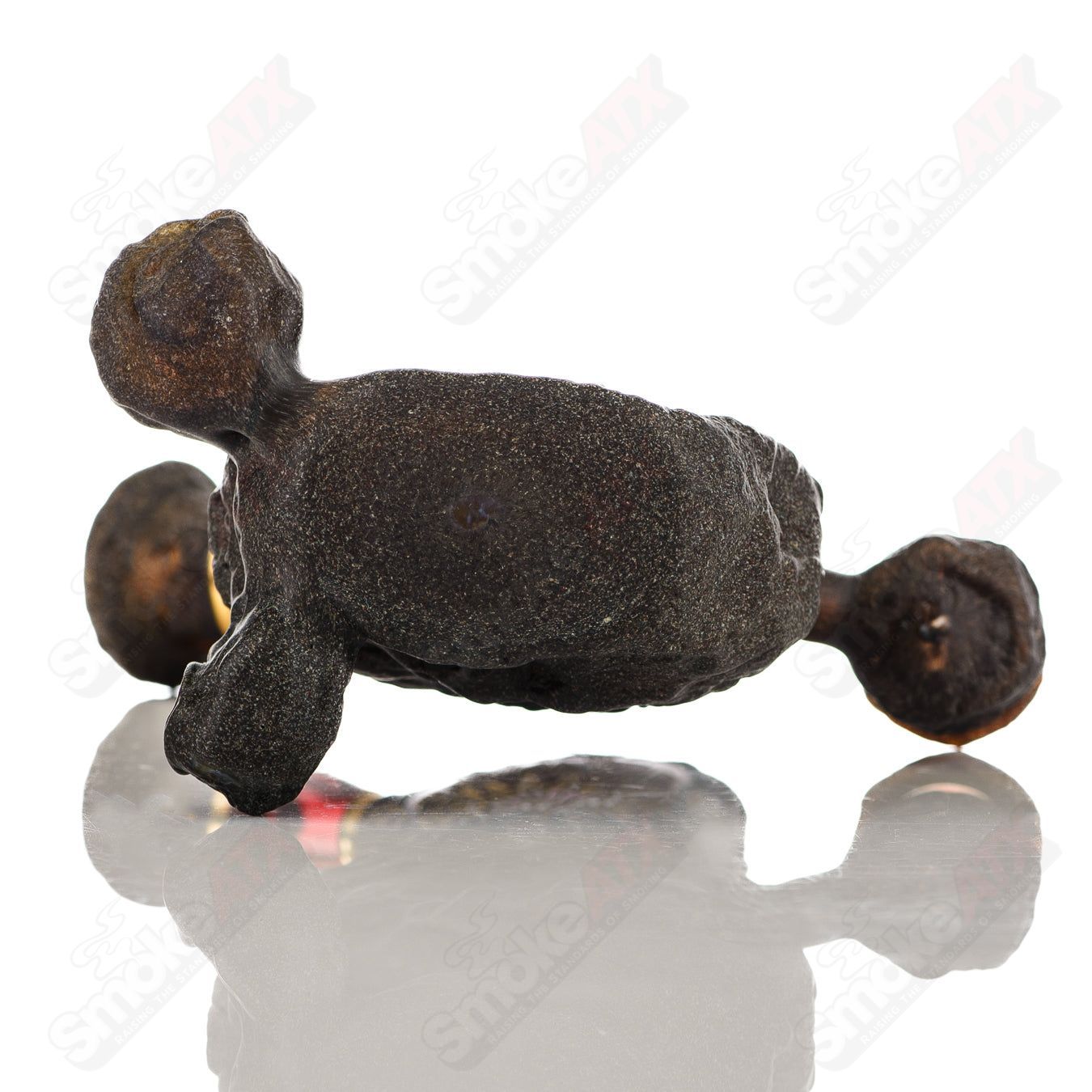 10mm Ancient Anubis Shrine Rig Green T Glass - Smoke ATX