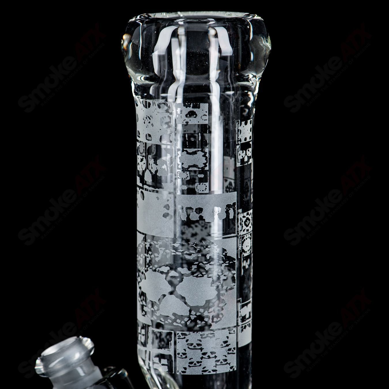 10mm Blasted Mini Bell Beaker By Crunklestein x Terroir - Smoke ATX