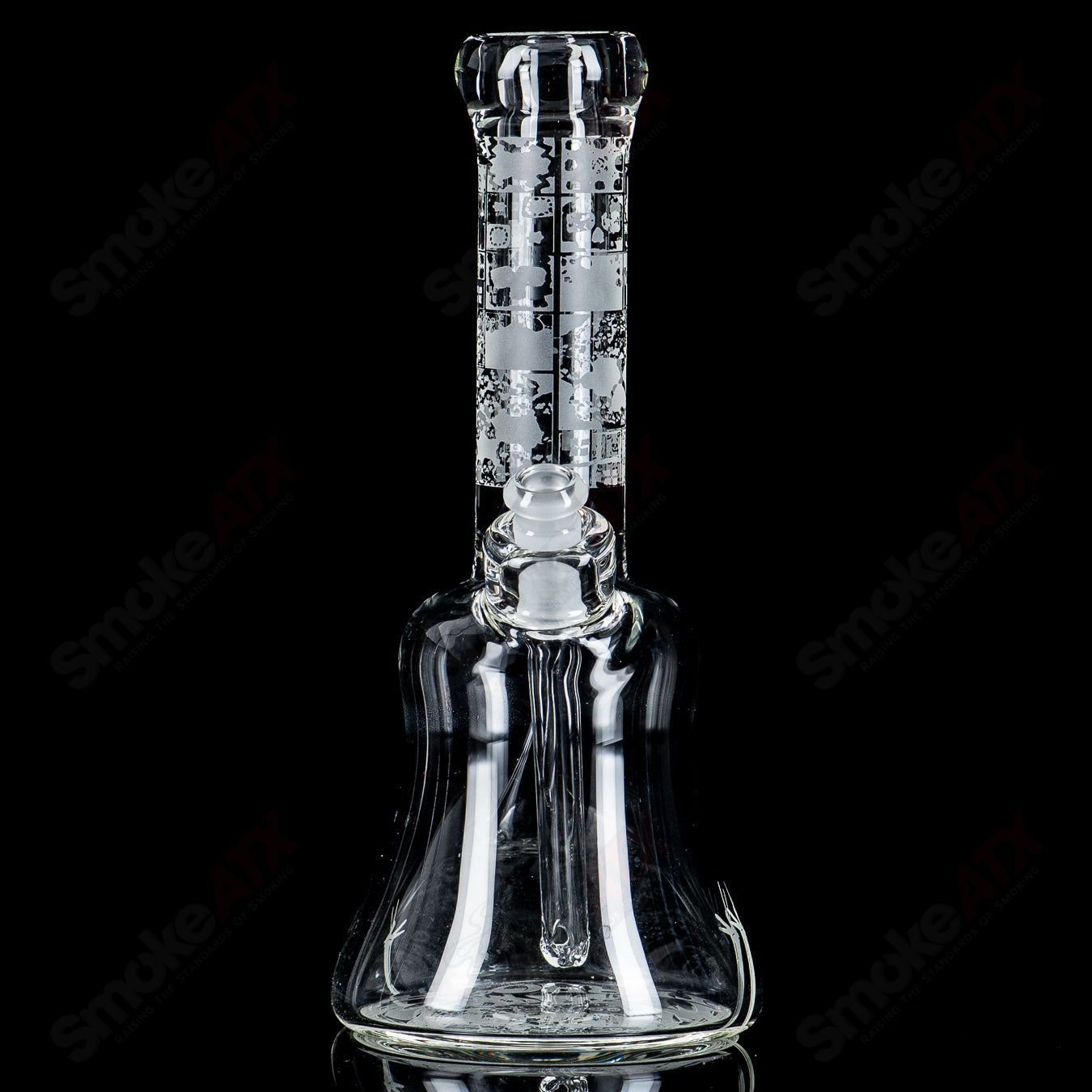 10mm Blasted Mini Bell Beaker By Crunklestein x Terroir - Smoke ATX