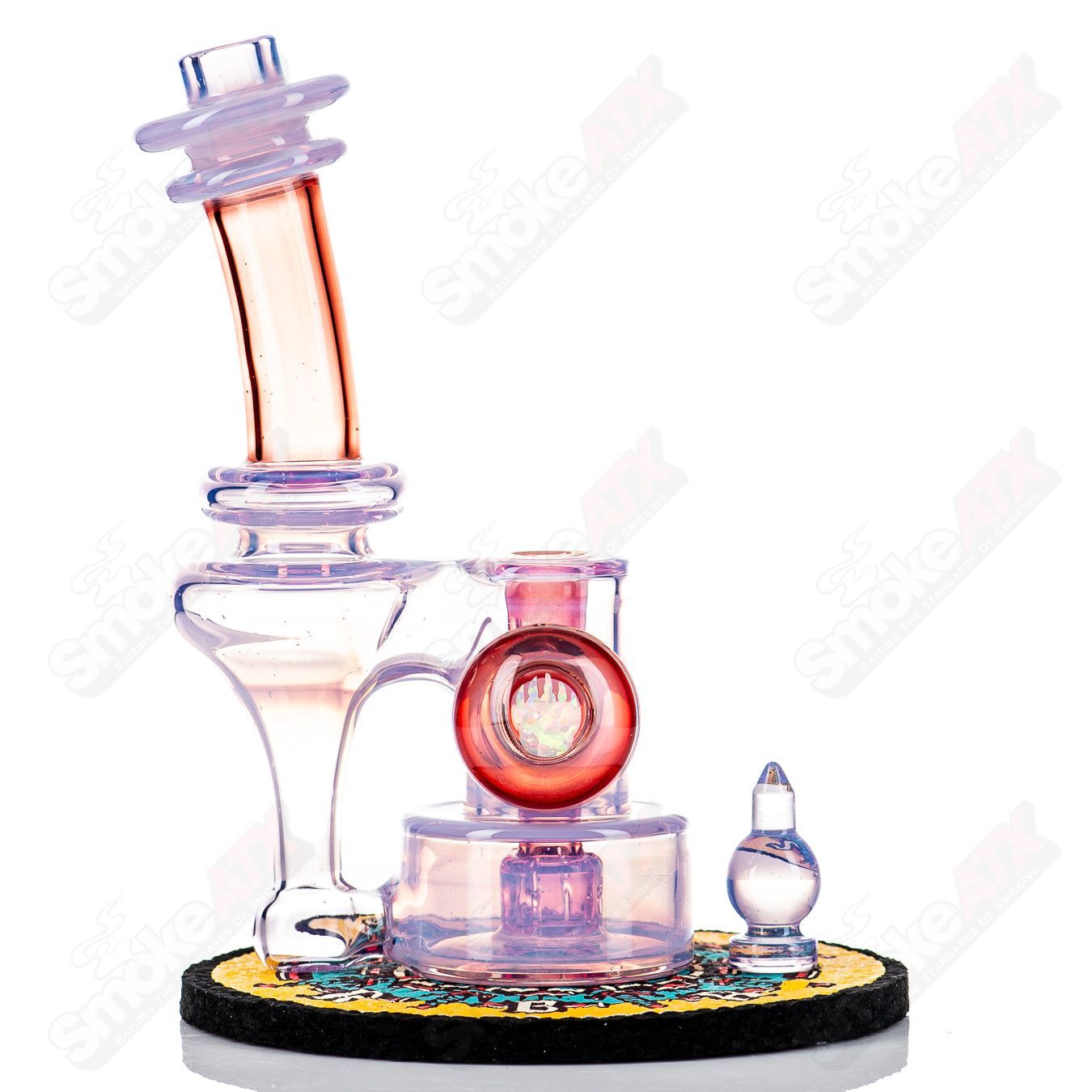 10mm Micro RBR Neo Rose/Pomegranate by Bear Mountain Studios - Smoke ATX