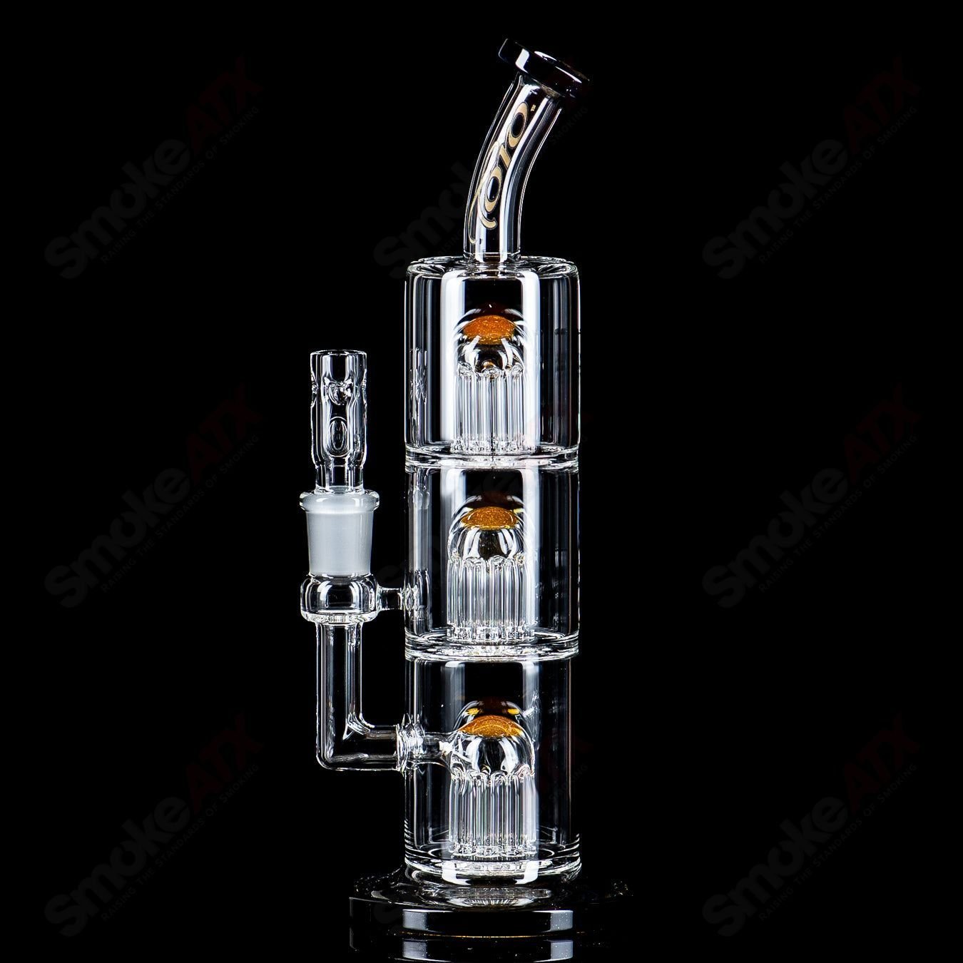 10mm Triple Macro by Toro Glass - Smoke ATX