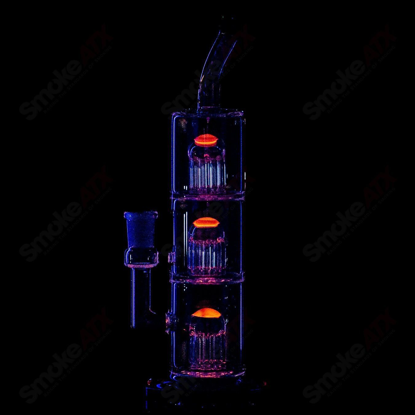 10mm Triple Macro by Toro Glass - Smoke ATX