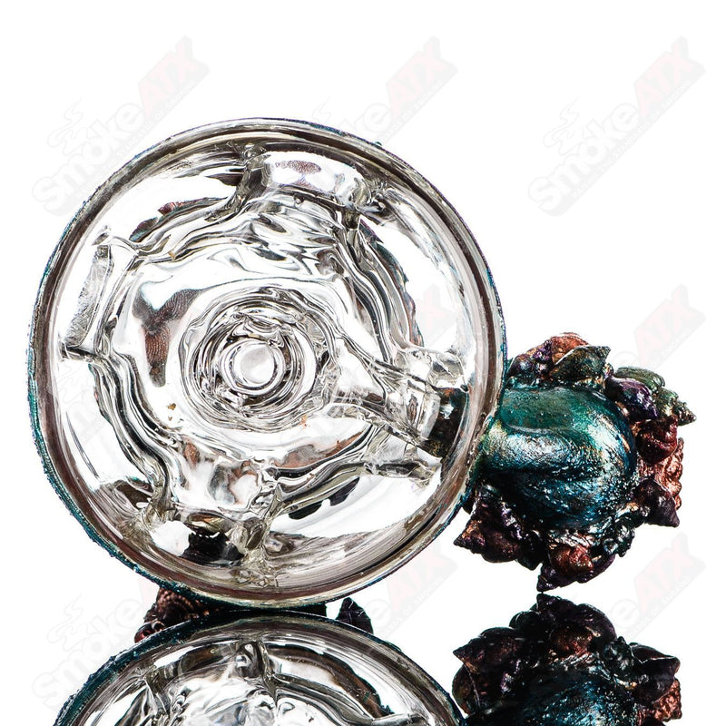 Oceanscape Electroformed Fabcone Rig St. George x Cherry Glass - Smoke ATX