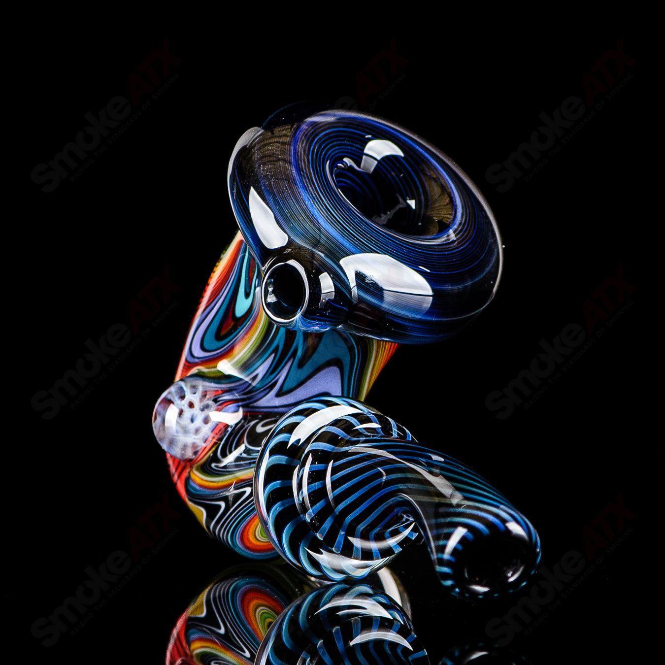 #4 Small Wig Wag Sherlock w Milli Accent JMass - Smoke ATX