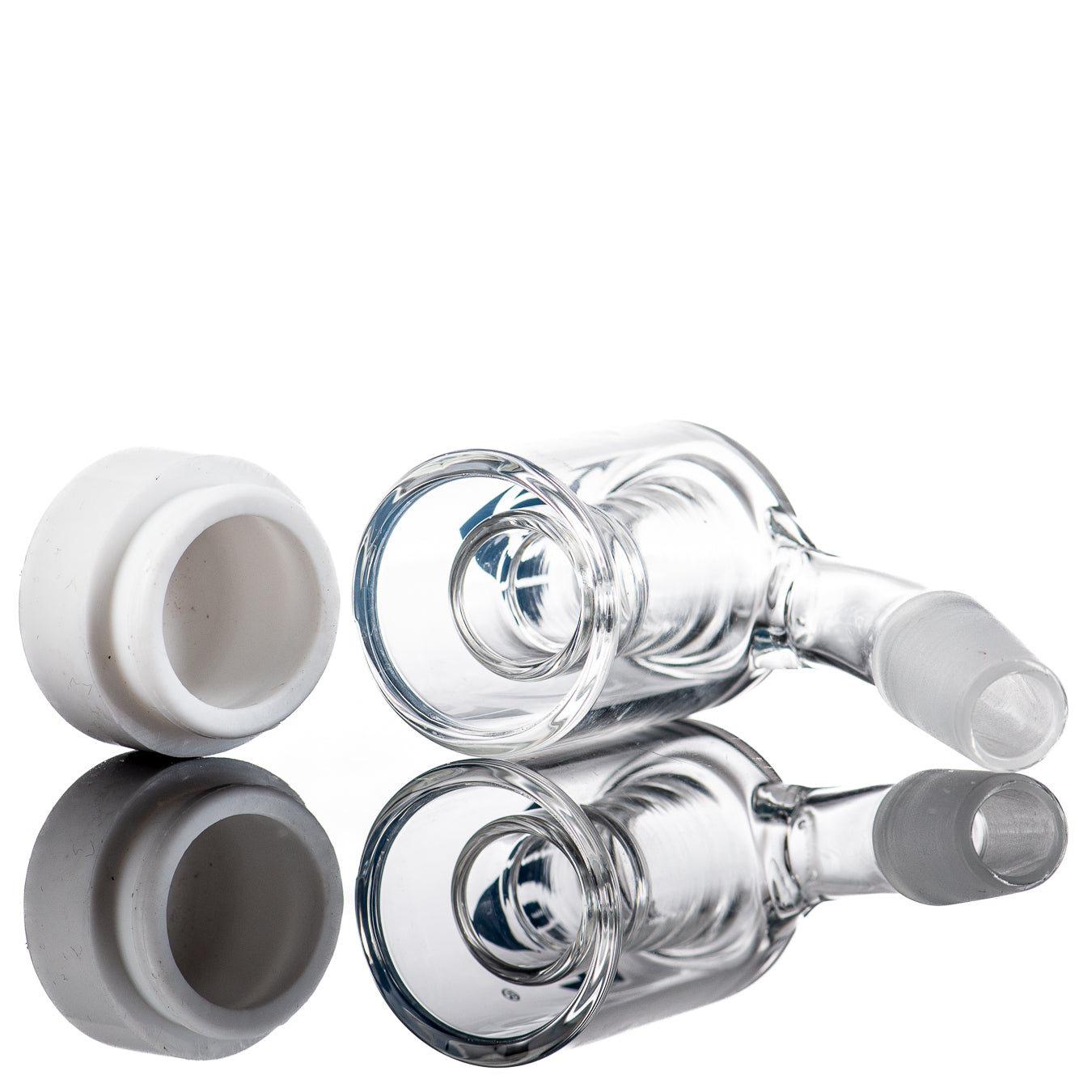 14/45 Mini Silicone Bottom Dry Catcher Diamond Glass