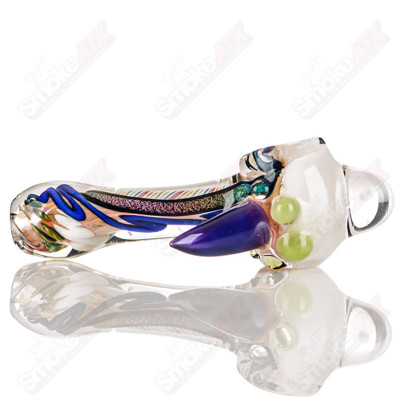 14 Color Worked IO Spoon Jeremy from Oregon - Smoke ATX