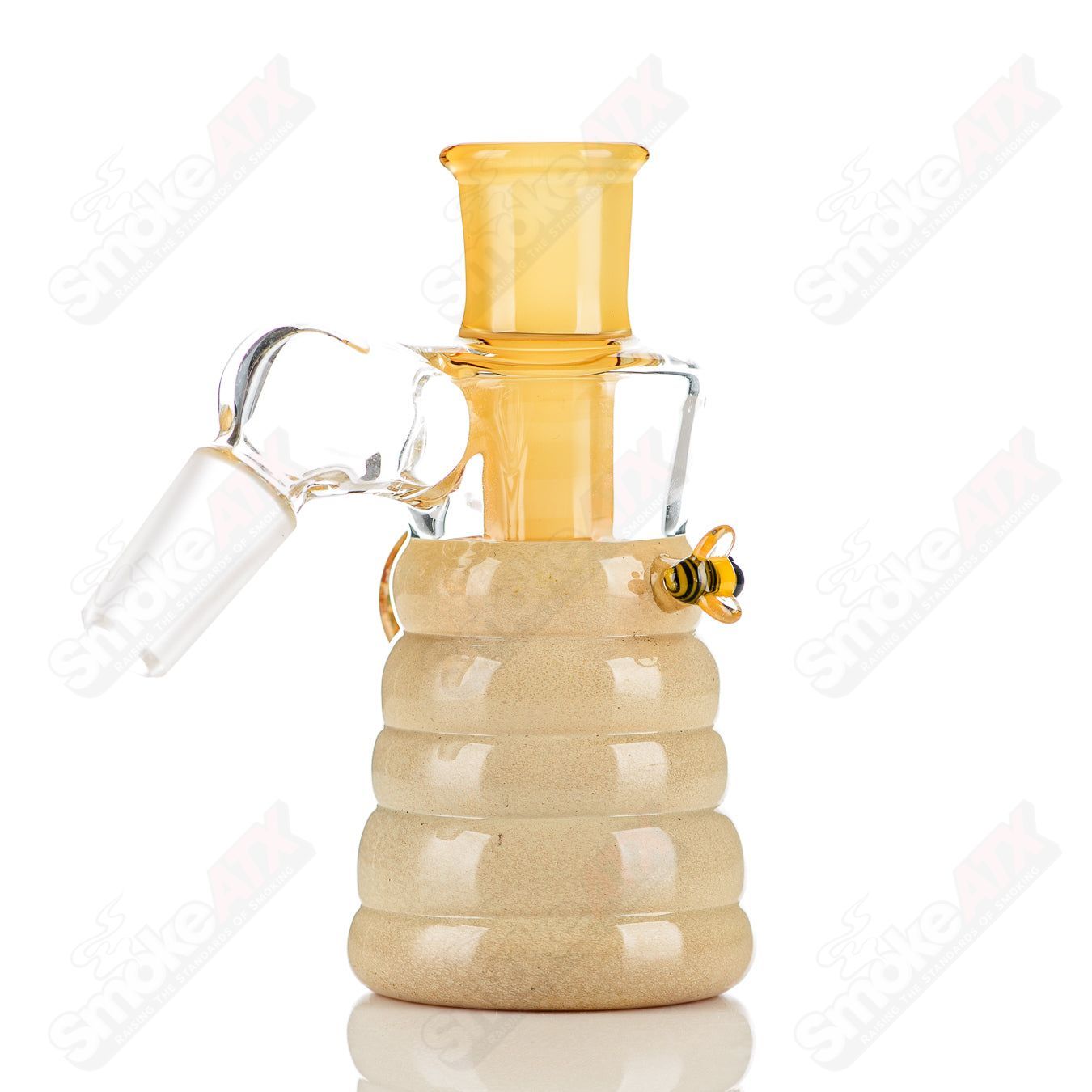 14/45 Bee Hive Dry Catcher Joe P Glass - Smoke ATX