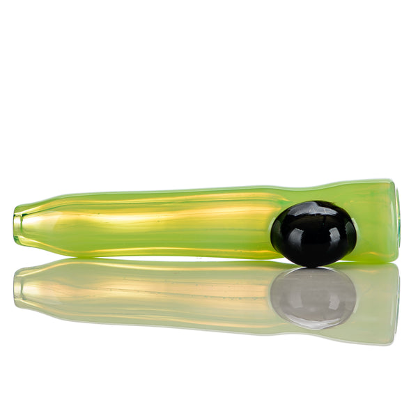 #1 I/O Worked Chillum Signed - JMK Glass - Smoke ATX