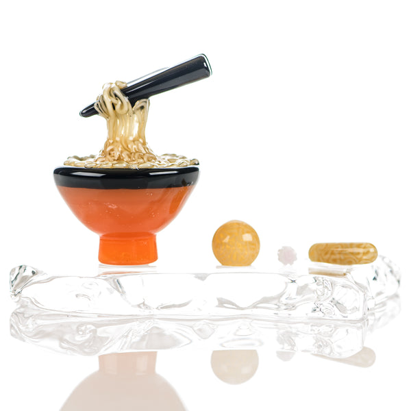 #2 Noodle Slurper Set Dojo Glass - Smoke ATX