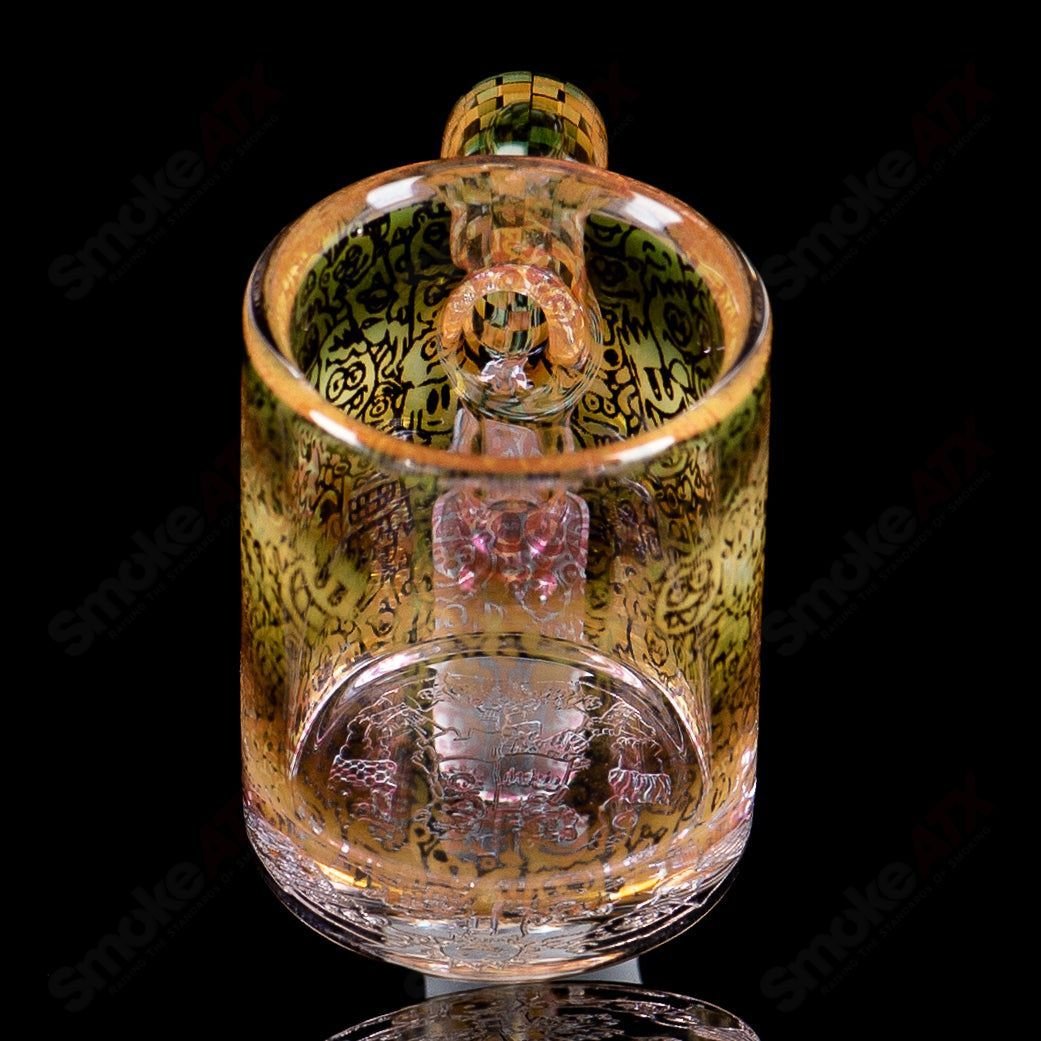 14/90 Binary Banger Collab by Trevy Metal x Quave x Mothership Glass - Smoke ATX