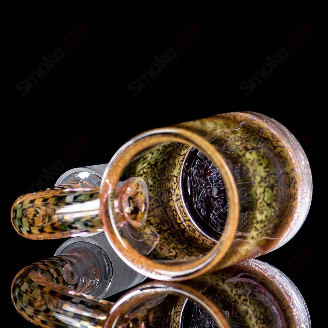 14/90 Binary Banger Collab by Trevy Metal x Quave x Mothership Glass - Smoke ATX