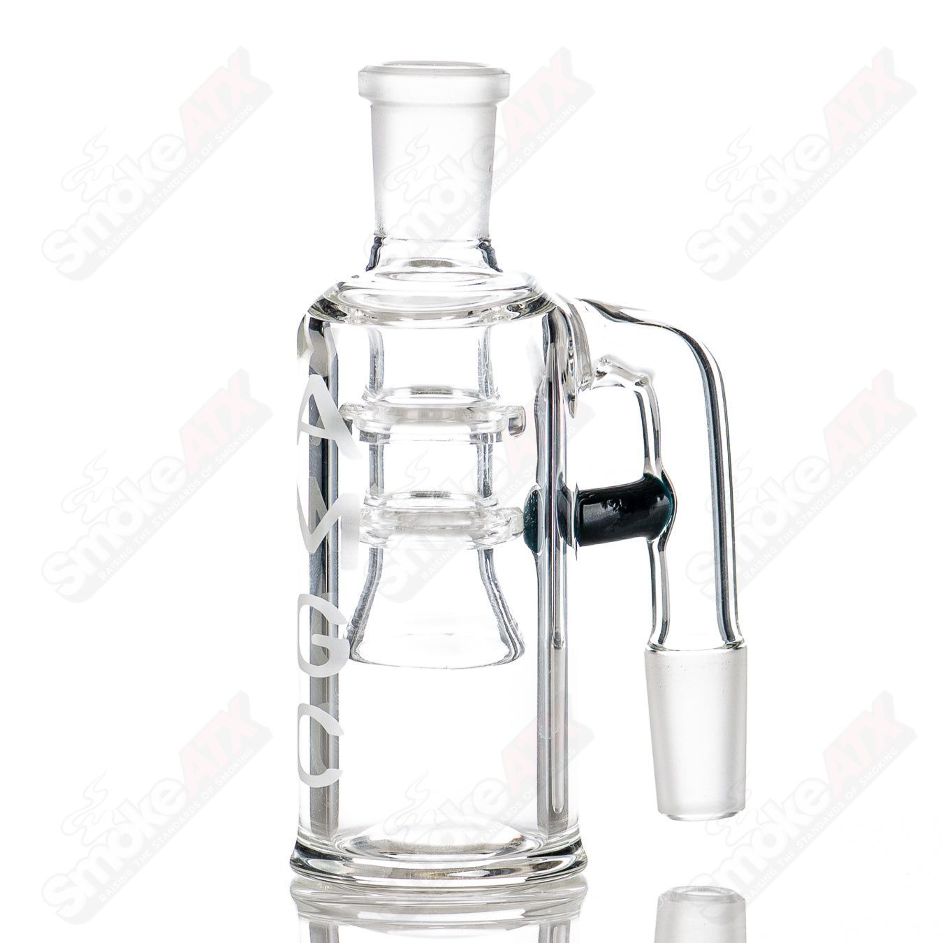 14/90 Dry Catcher w/ Color Accent (Black) AMGC - Smoke ATX