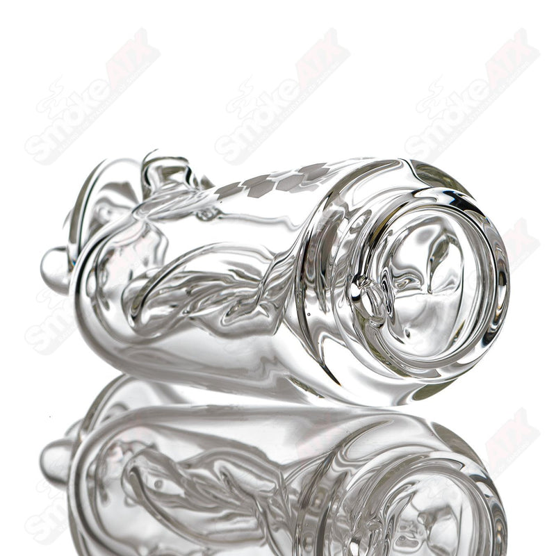 Honeycomb Recyler Top for Peak Pro by Knuckles Glass - Smoke ATX