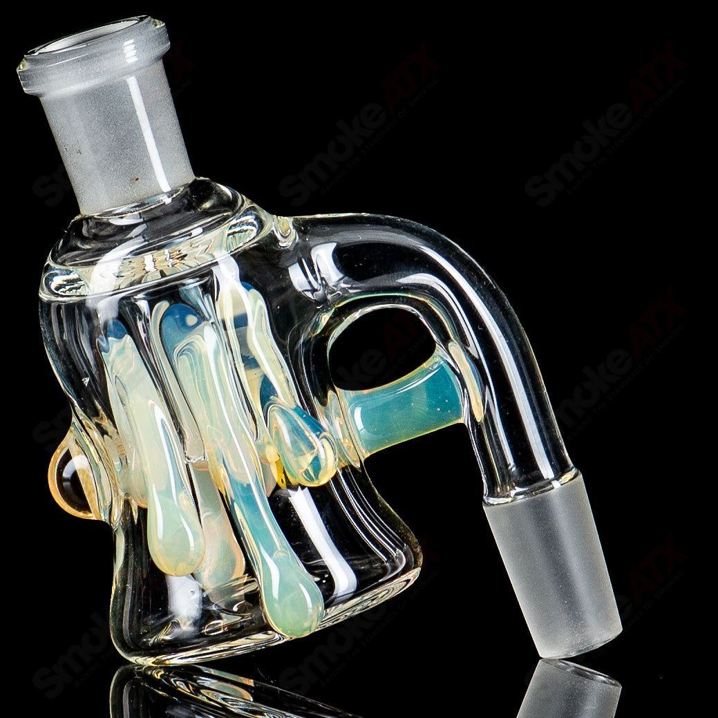 14mm 90° Dripping Honey w/Honeycomb Millie Dry Catcher Joe P - Smoke ATX