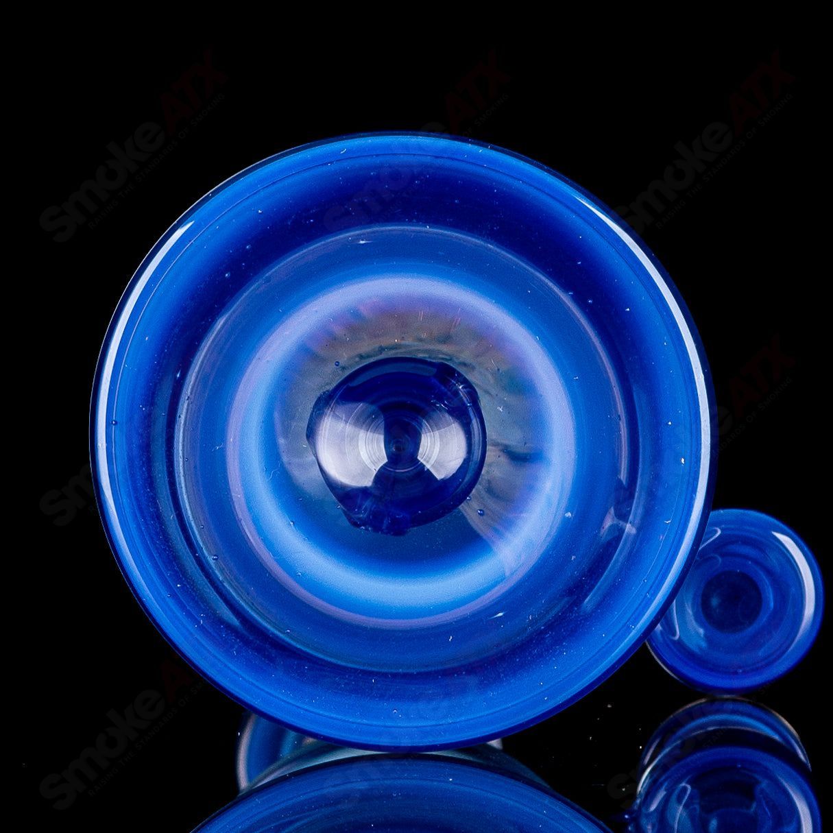 14mm Banger Hanger w Bubble Cap Sonic Seth Jones - Smoke ATX
