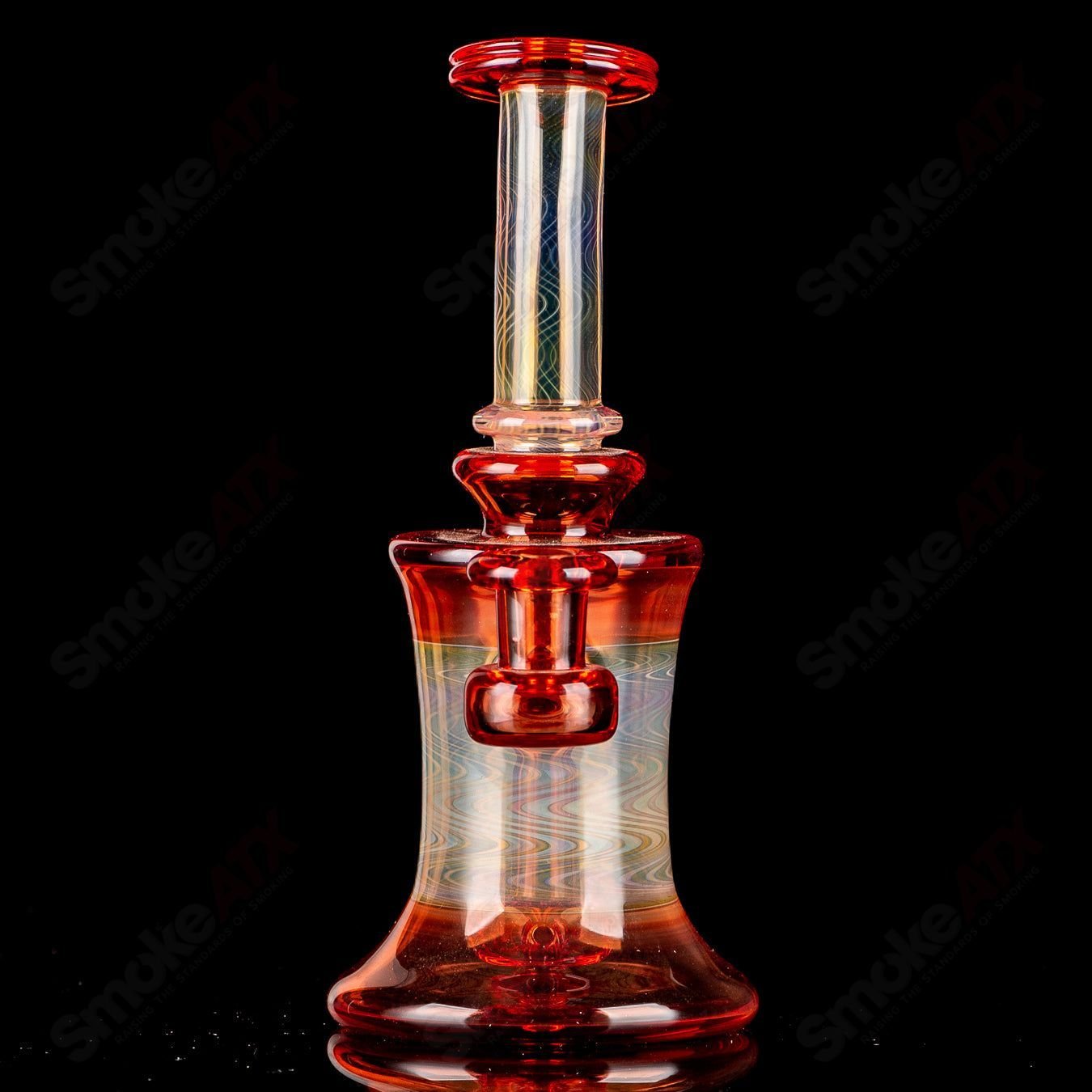 14mm Banger Hanger w Bubble Cap Sunstone Seth Jones - Smoke ATX