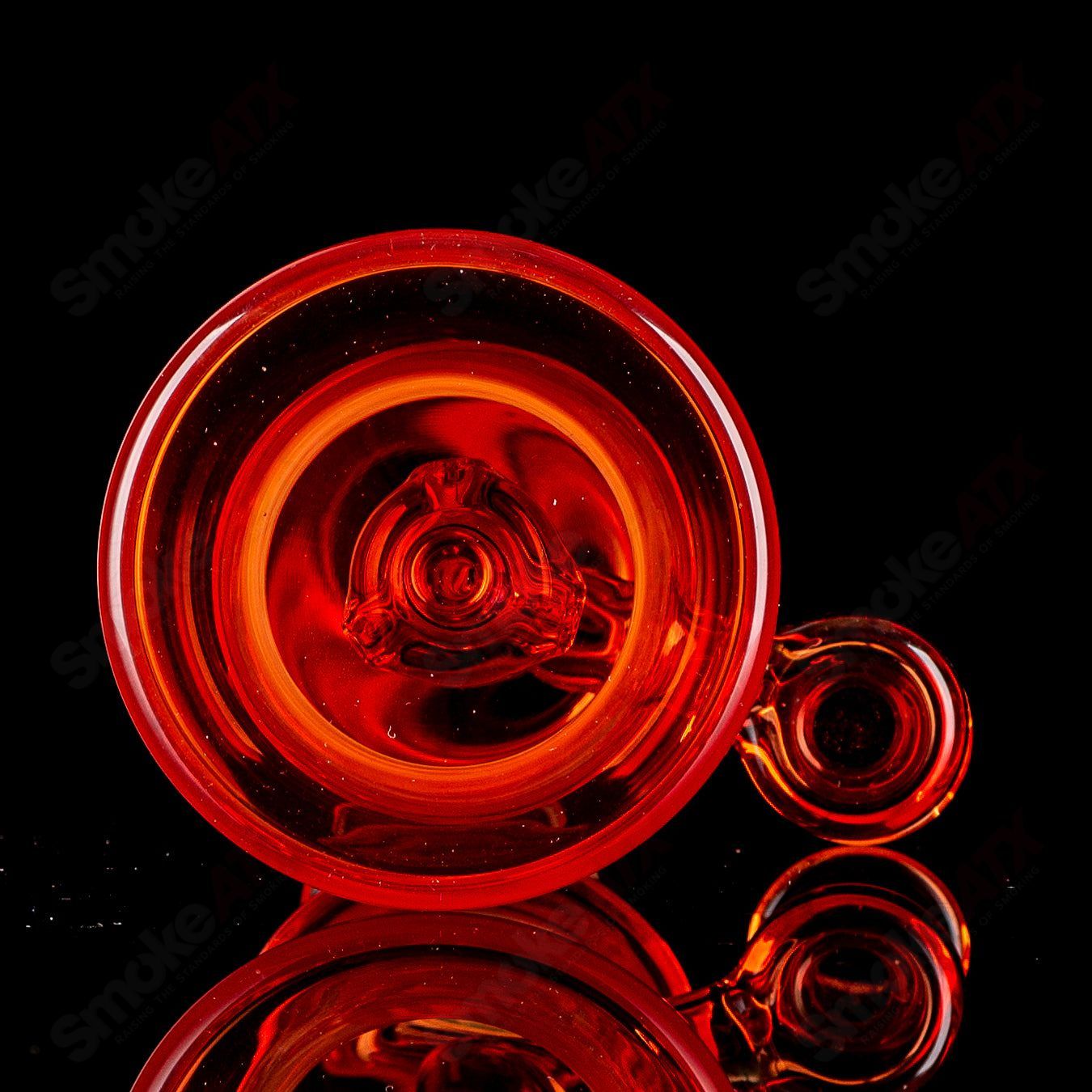 14mm Banger Hanger w Bubble Cap Sunstone Seth Jones - Smoke ATX