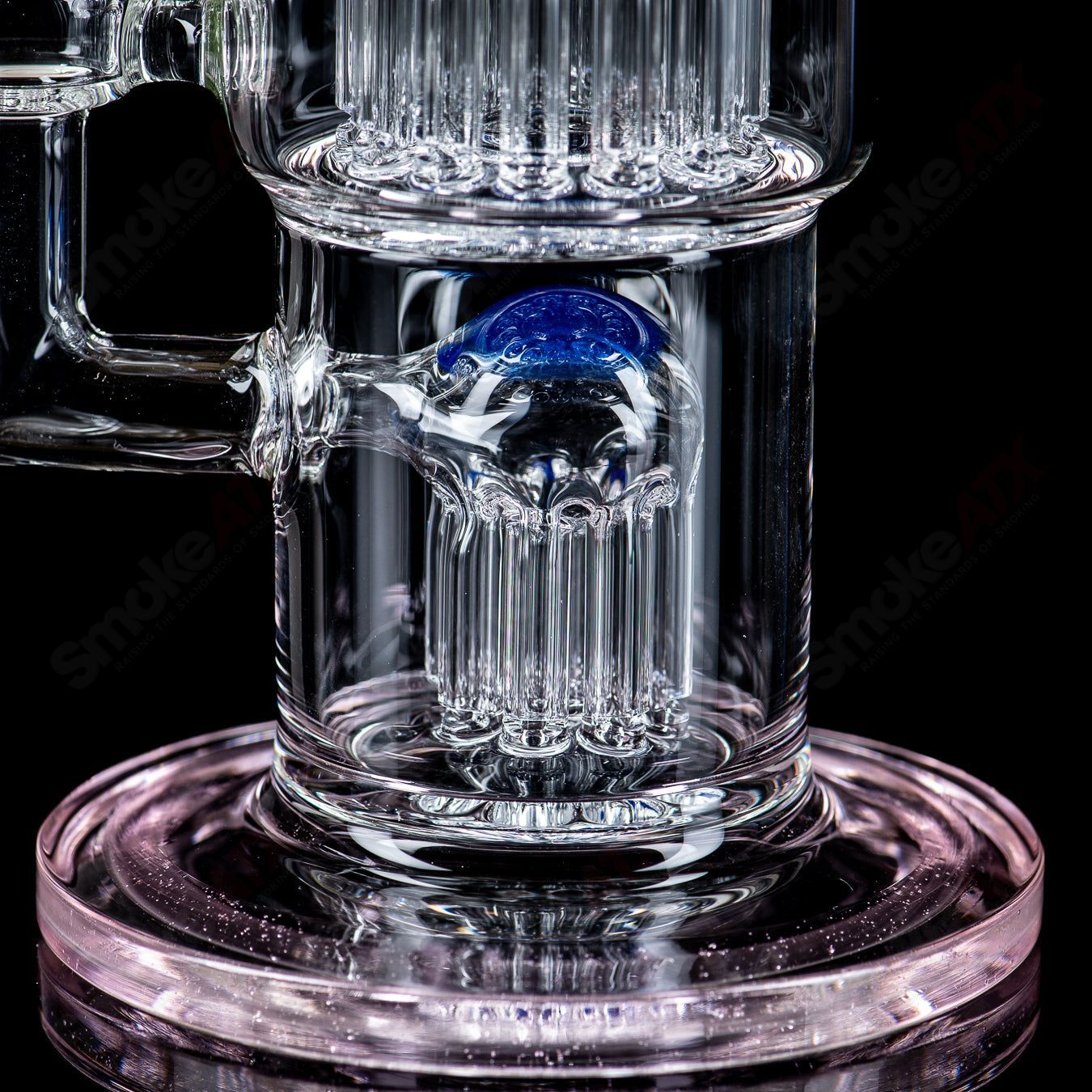 14mm Double Macro XL with Color Accents by Toro Glass - Smoke ATX