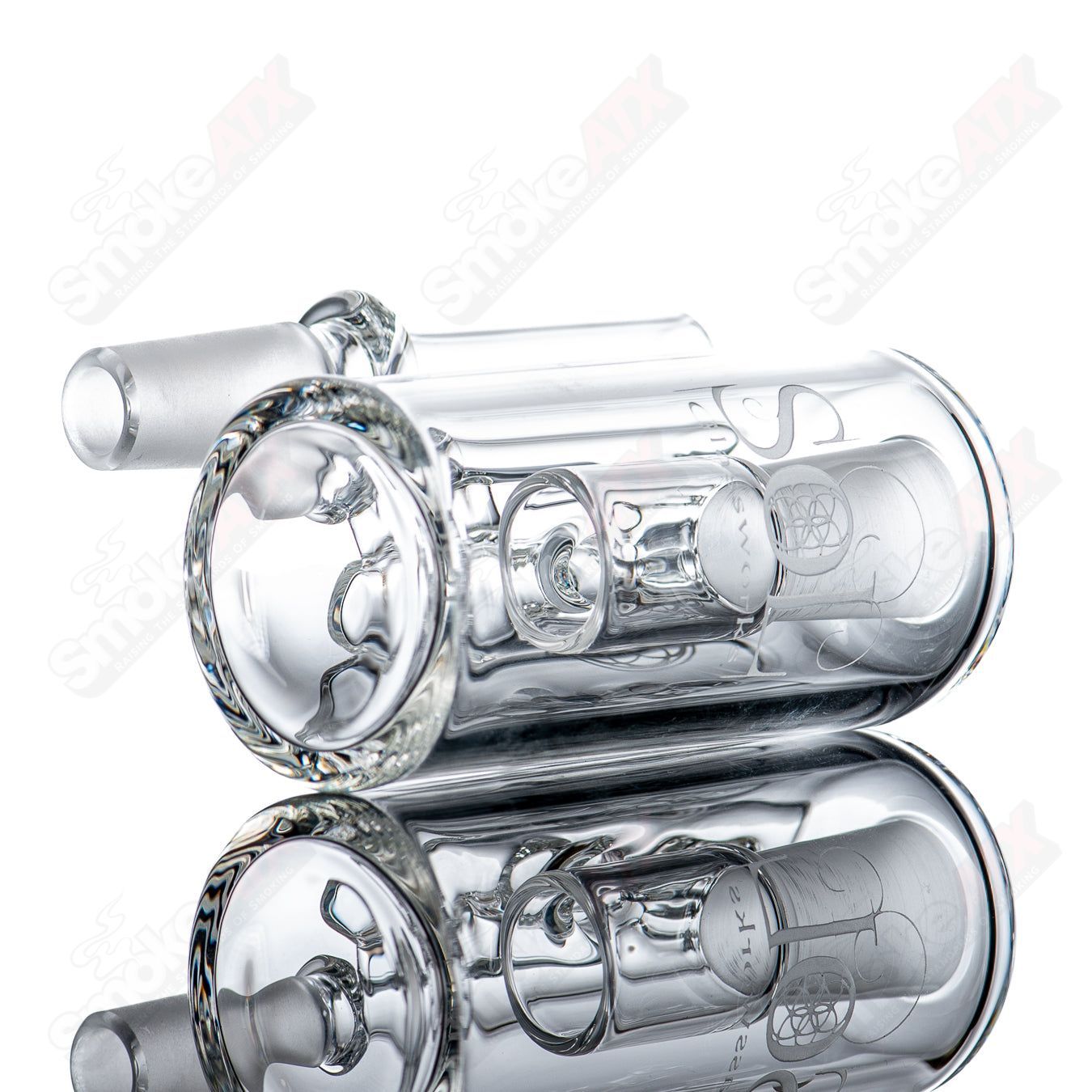 14mm Dry Catch SOL Glassworks - Smoke ATX