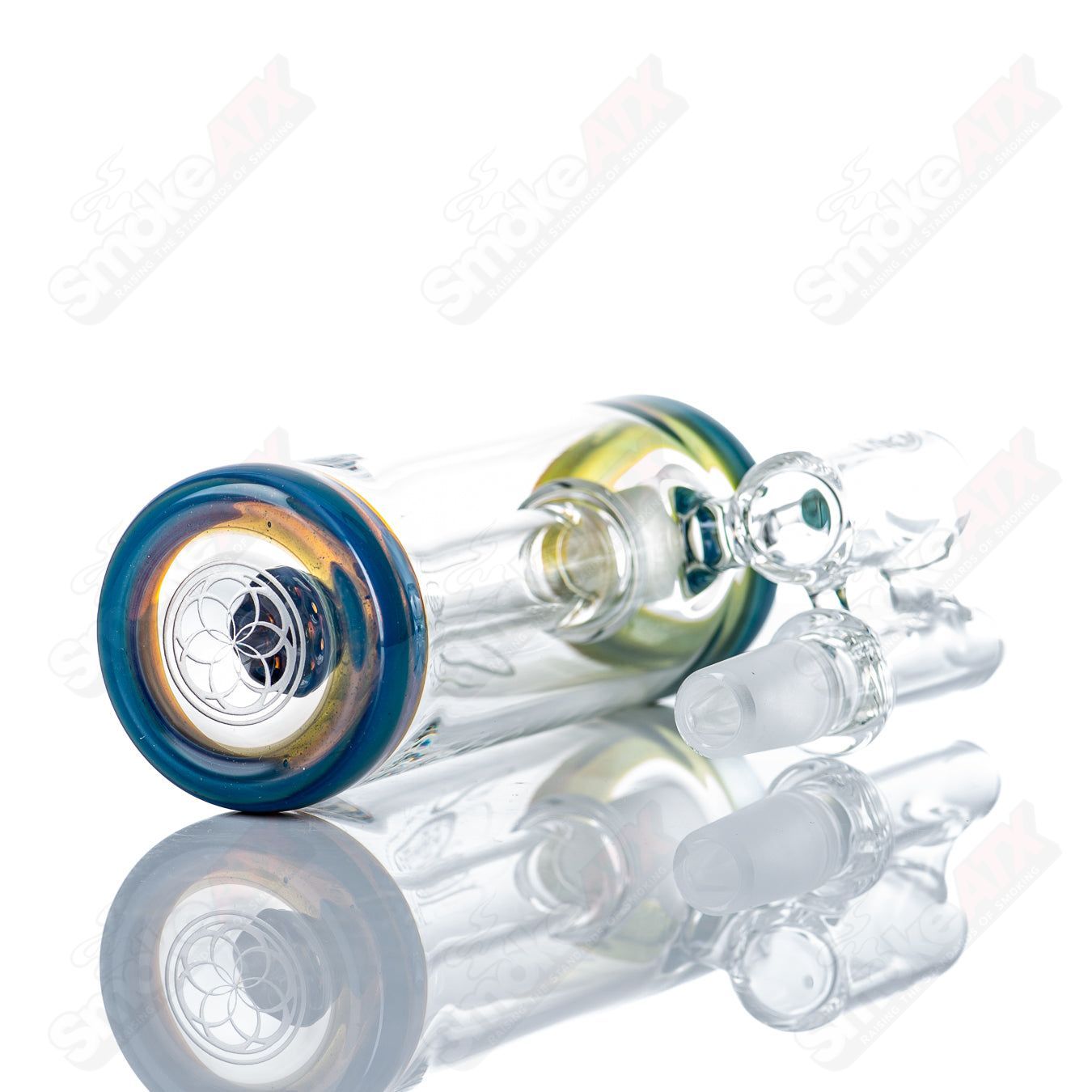 14mm (Shooting Star) Ash Catcher SOL Glassworks - Smoke ATX