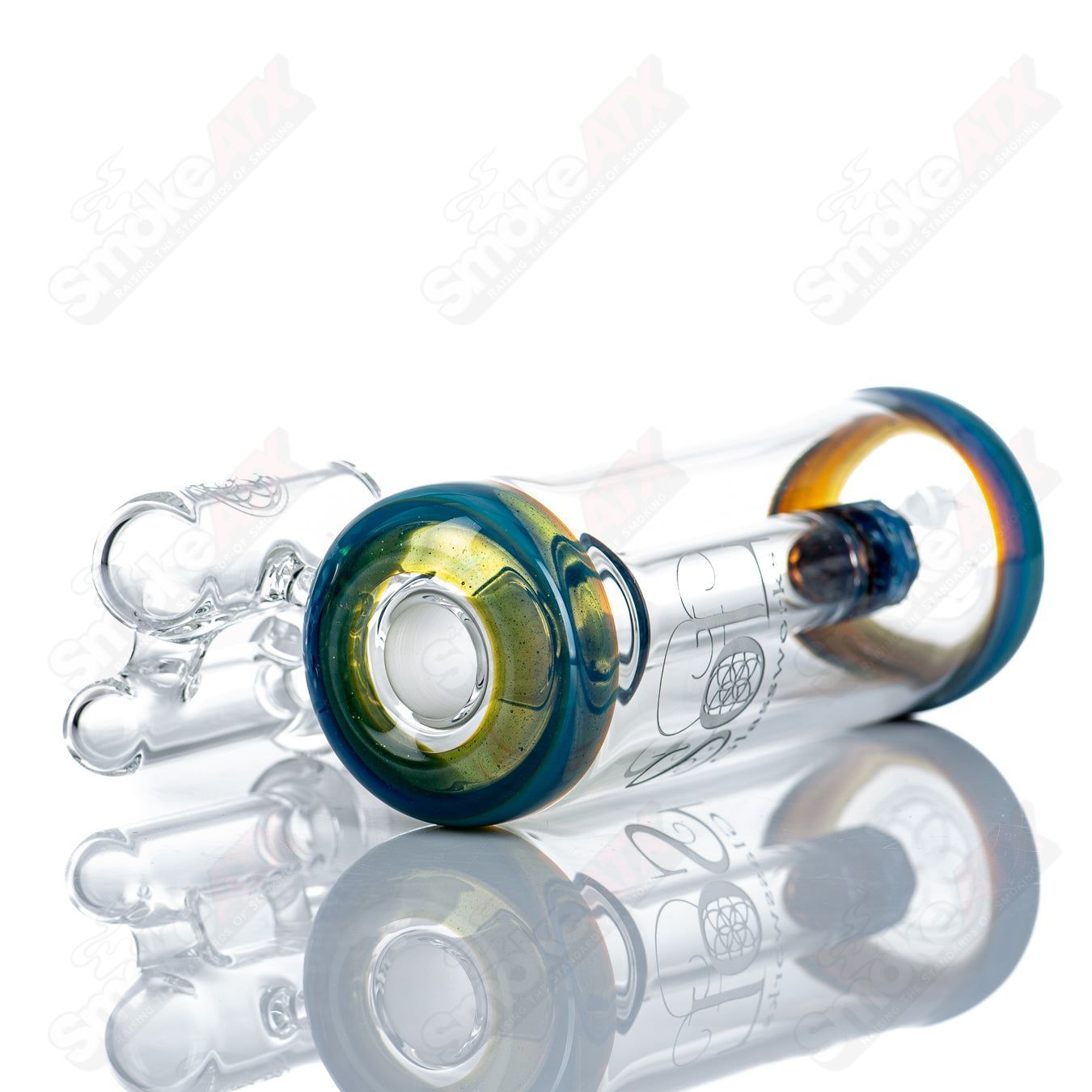 14mm (Shooting Star) Ash Catcher SOL Glassworks - Smoke ATX