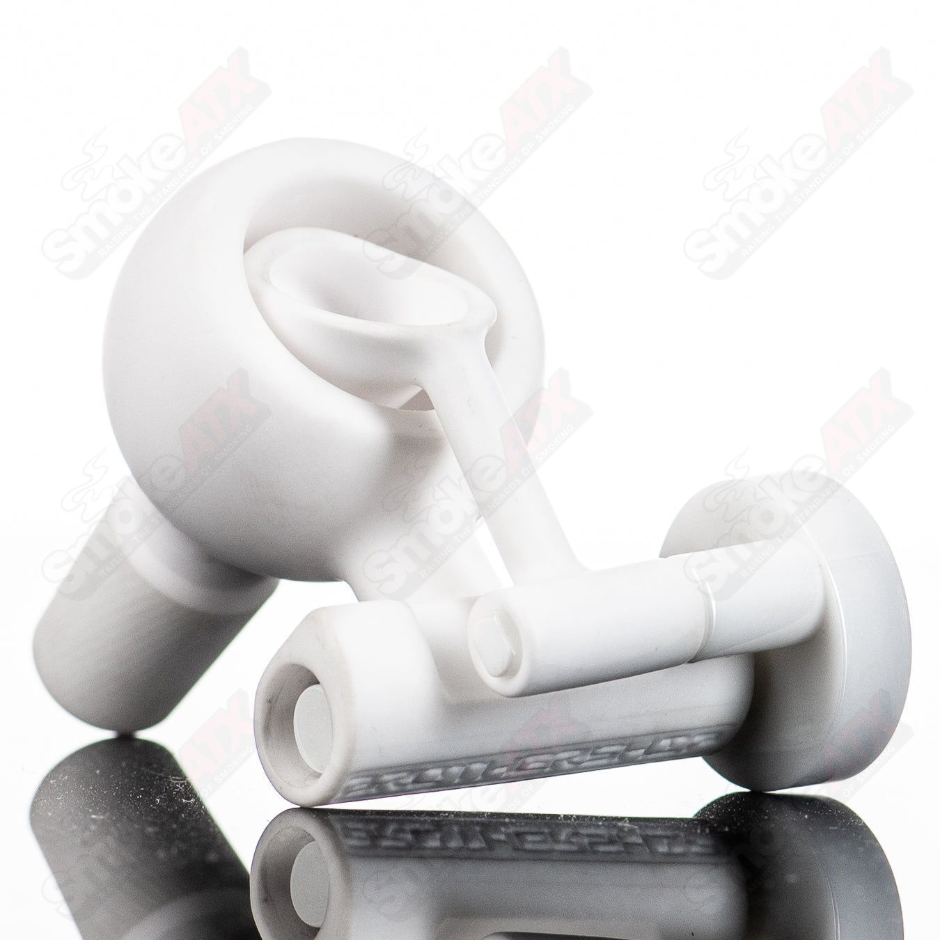 14mm Silver Ceramic Honey Bucket Brothership X HIVE (2nd) - Smoke ATX