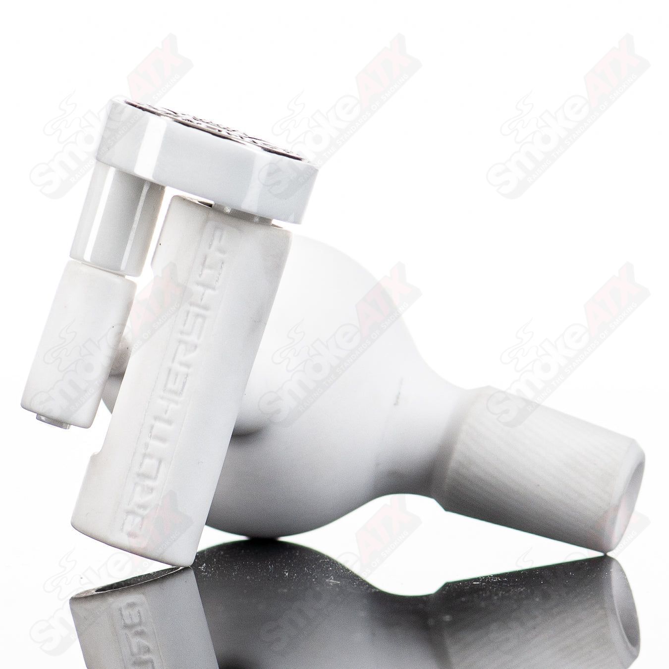 14mm Silver Ceramic Honey Bucket Brothership X HIVE (2nd) - Smoke ATX