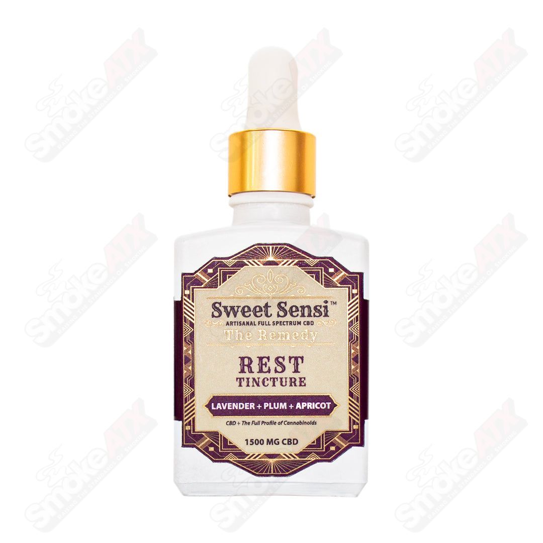 1500mg 30ml Rest CBD Remedy Tincture Sweet Sensi - Smoke ATX