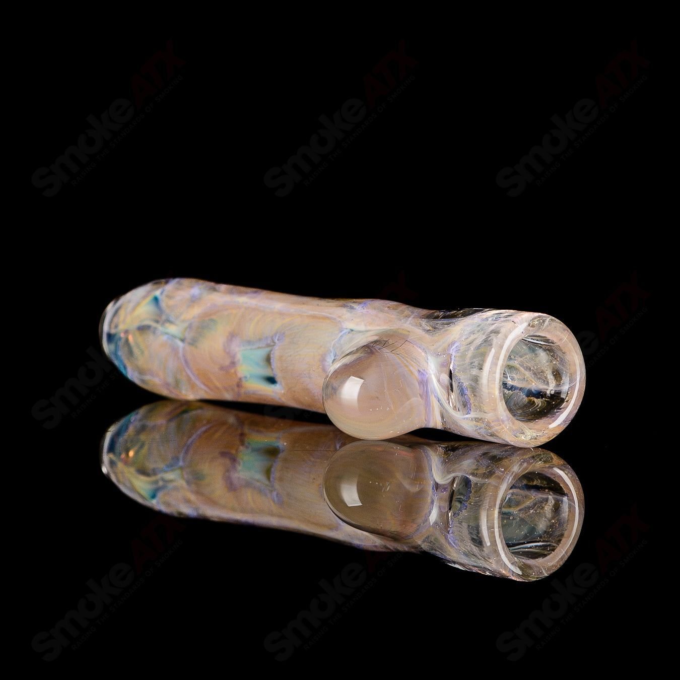 16 I/O Worked Chillum Signed - JMK Glass - Smoke ATX