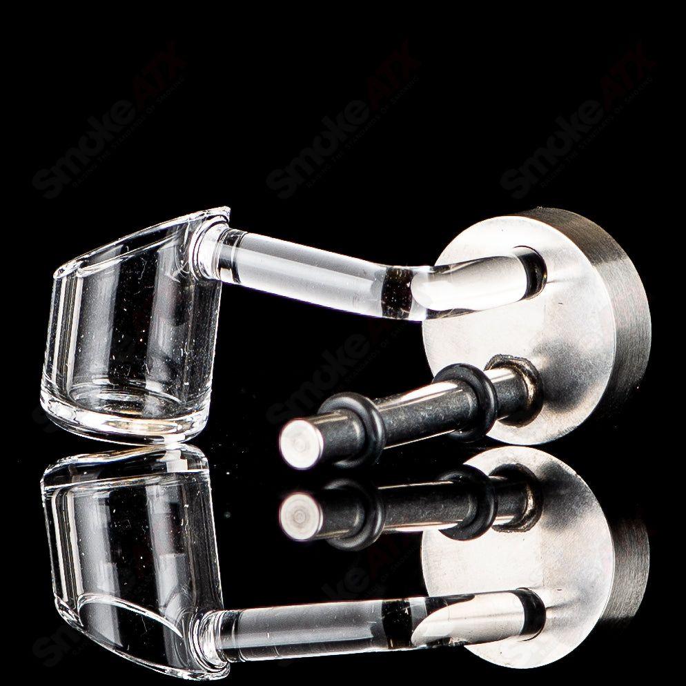 16mm 45 Degree Silver Tone Swing (Left Sided) Mothership - Smoke ATX