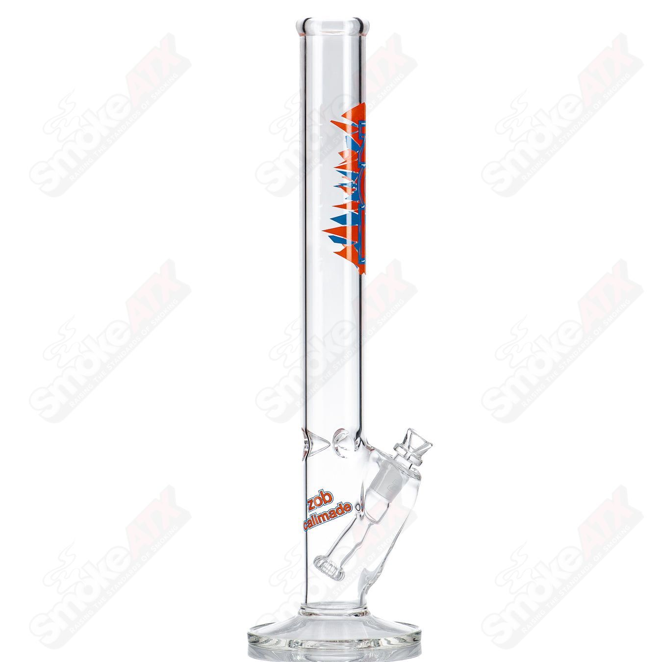 18" Fixed Flat Disc Straight (Blue/Orange) ZOB - Smoke ATX