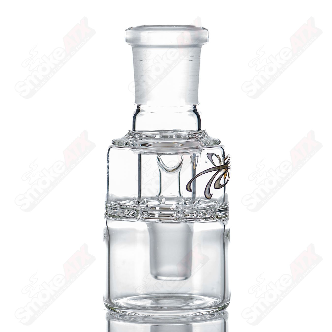 18/18 Dry Catch (Silver Label) by Toro Glass - Smoke ATX