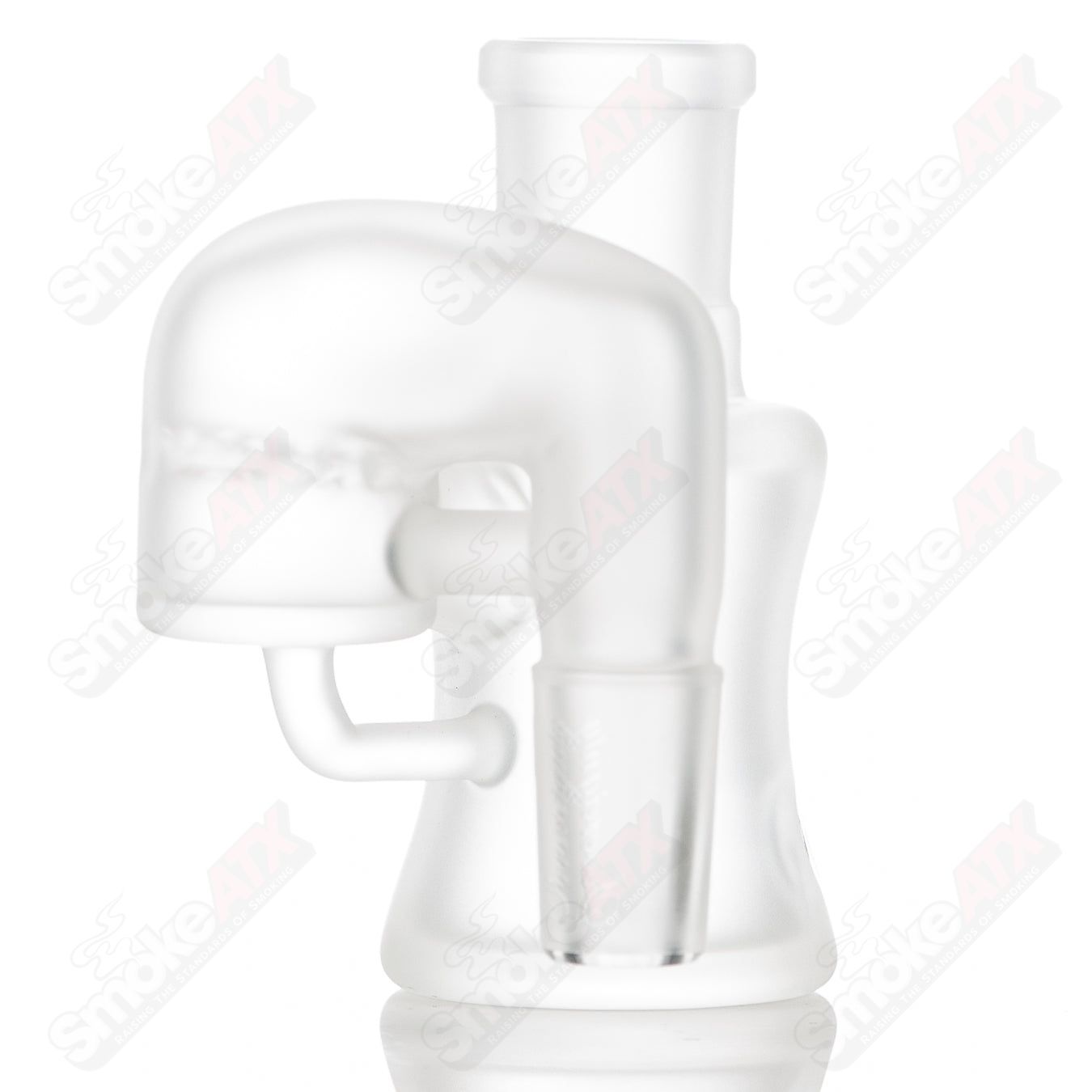 18mm Frosted Dry Cleaner Ash Catcher by Sovereignty Style 1 - Smoke ATX