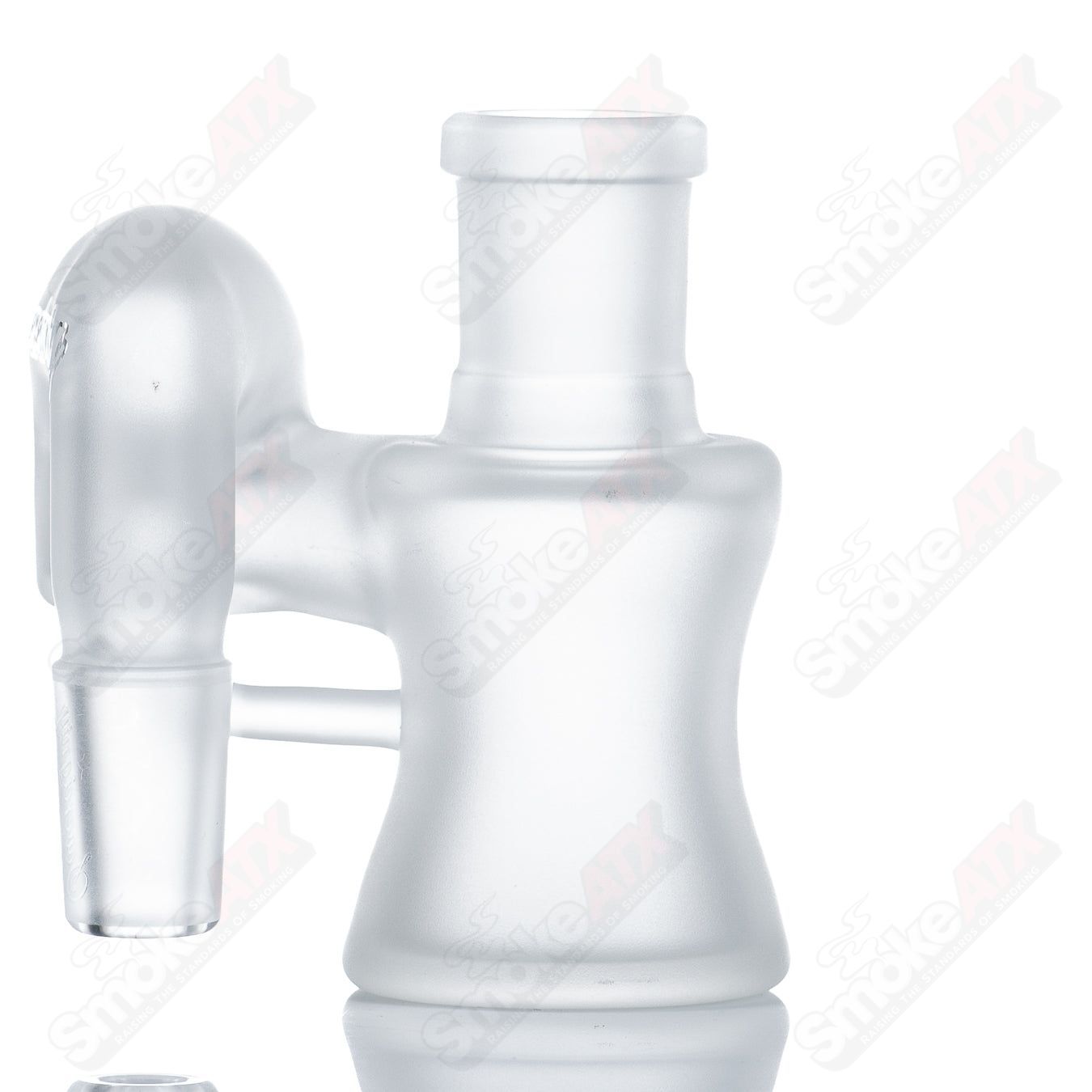 18mm Frosted Dry Cleaner Ash Catcher by Sovereignty Style 2 - Smoke ATX