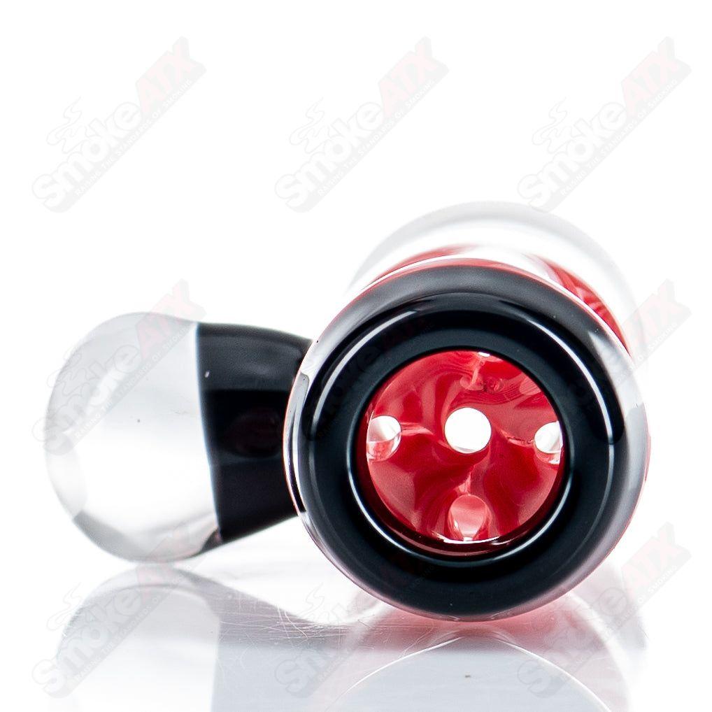 18mm Red/White Slide with Deadpool Millie by Black Tuna - Smoke ATX