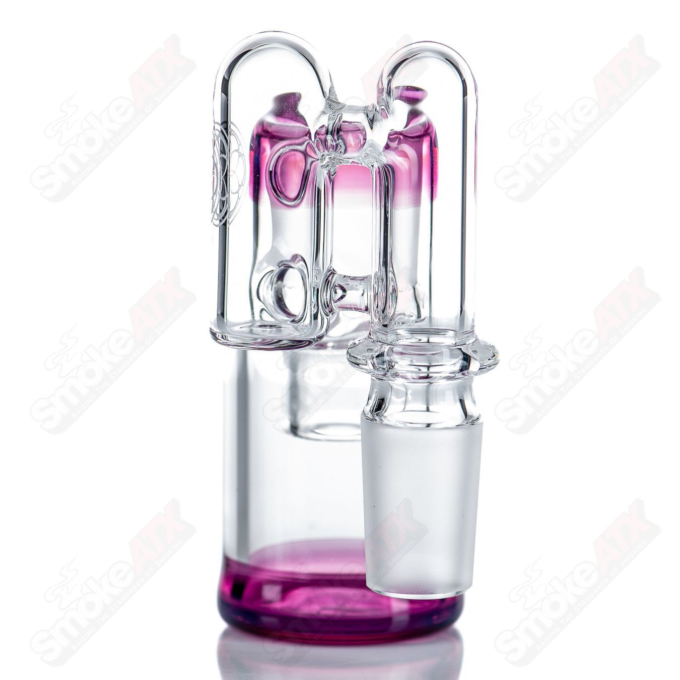 18mm (Royal Jelly) Dry Catch by SOL Glassworks - Smoke ATX