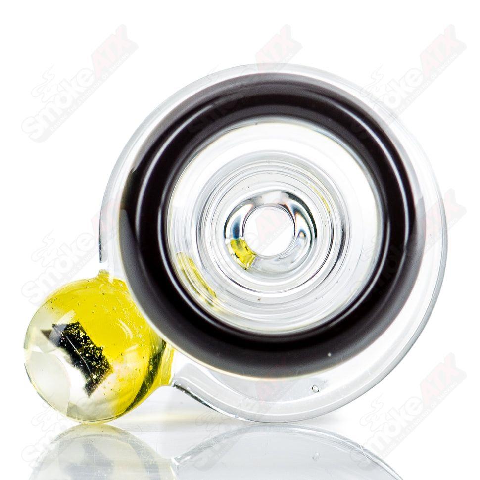 18mm Single Hole Slide w Millie (Umbreon) by Black Tuna - Smoke ATX