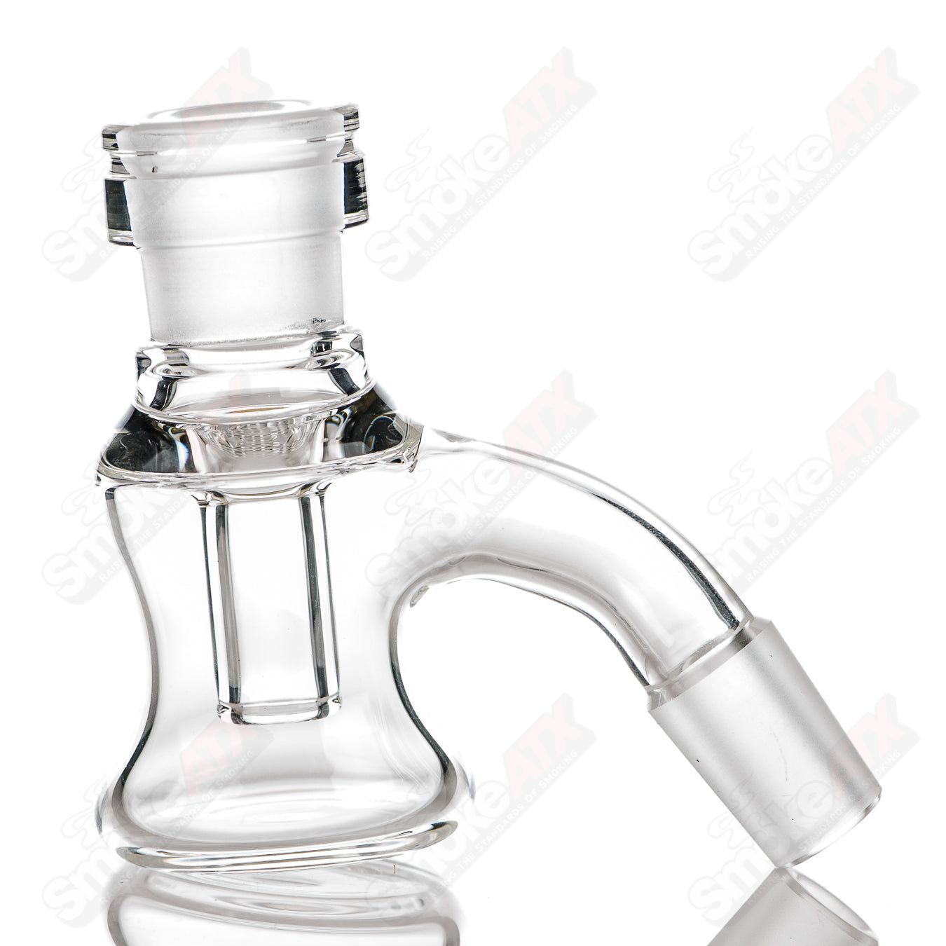 18mm to 14mm 45 Degree Small Dry Catcher SPG - Smoke ATX