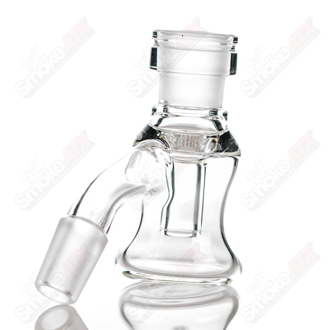 18mm to 14mm 45 Degree Small Dry Catcher SPG - Smoke ATX