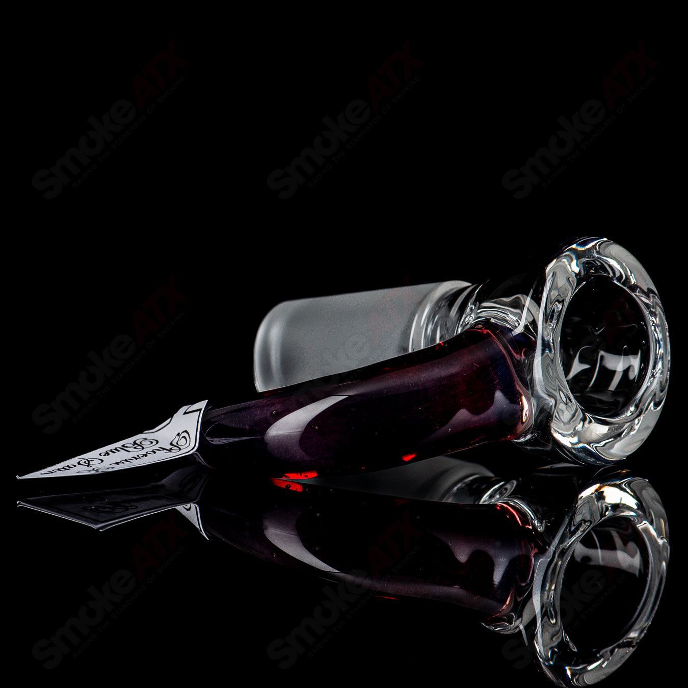 18mm Partial Accent Slide (Phoenix x Blue Satin) Sovereignty - Smoke ATX 