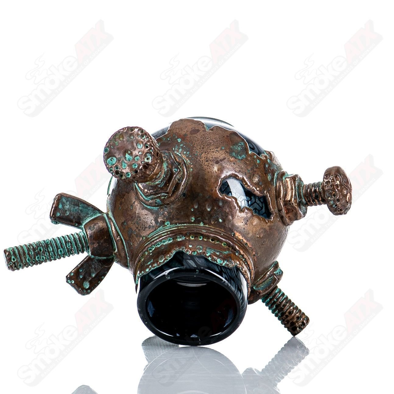 19mm Electroformed Interwoven Pattern Dome by Kind X Snic - Smoke ATX