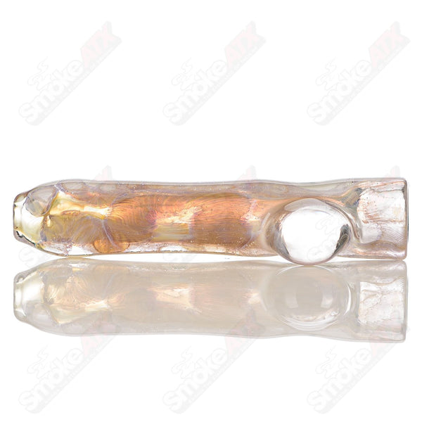 #16 I/O Worked Chillum Signed - JMK Glass - Smoke ATX