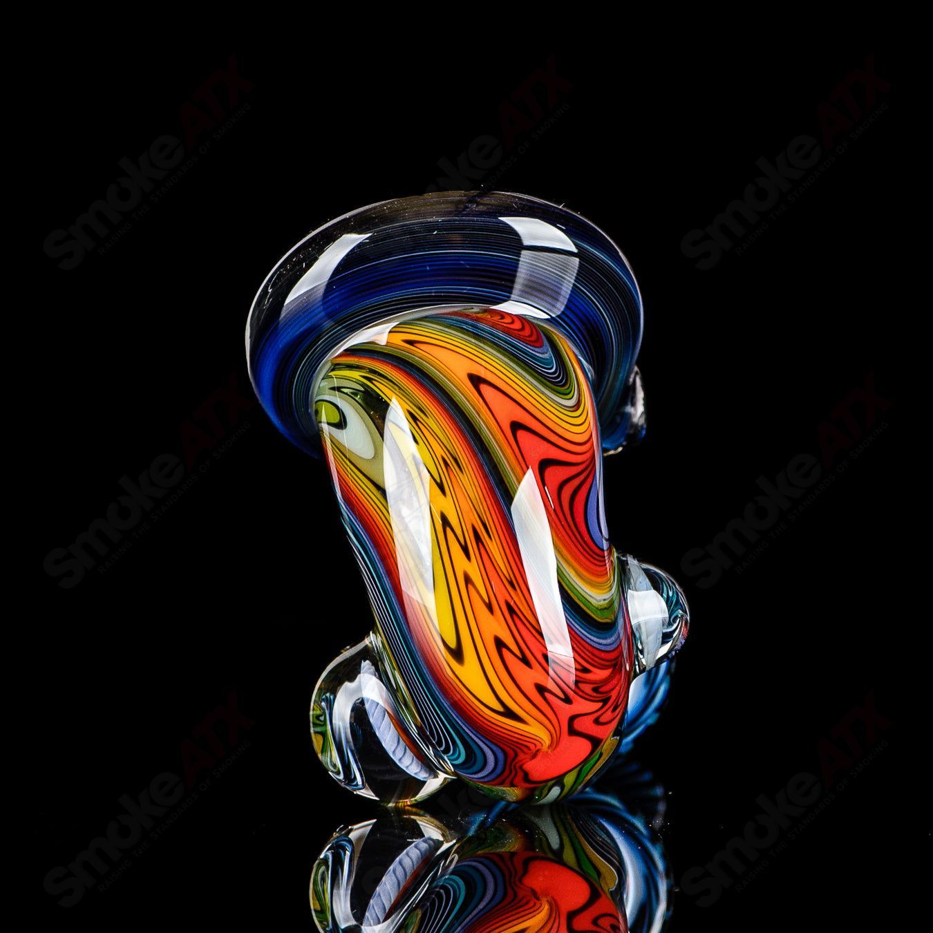 #4 Small Wig Wag Sherlock w Milli Accent JMass - Smoke ATX