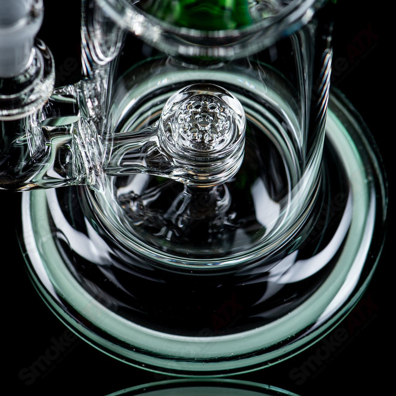 2 10mm Jet Perc Full Color Ball by Toro Glass - Smoke ATX