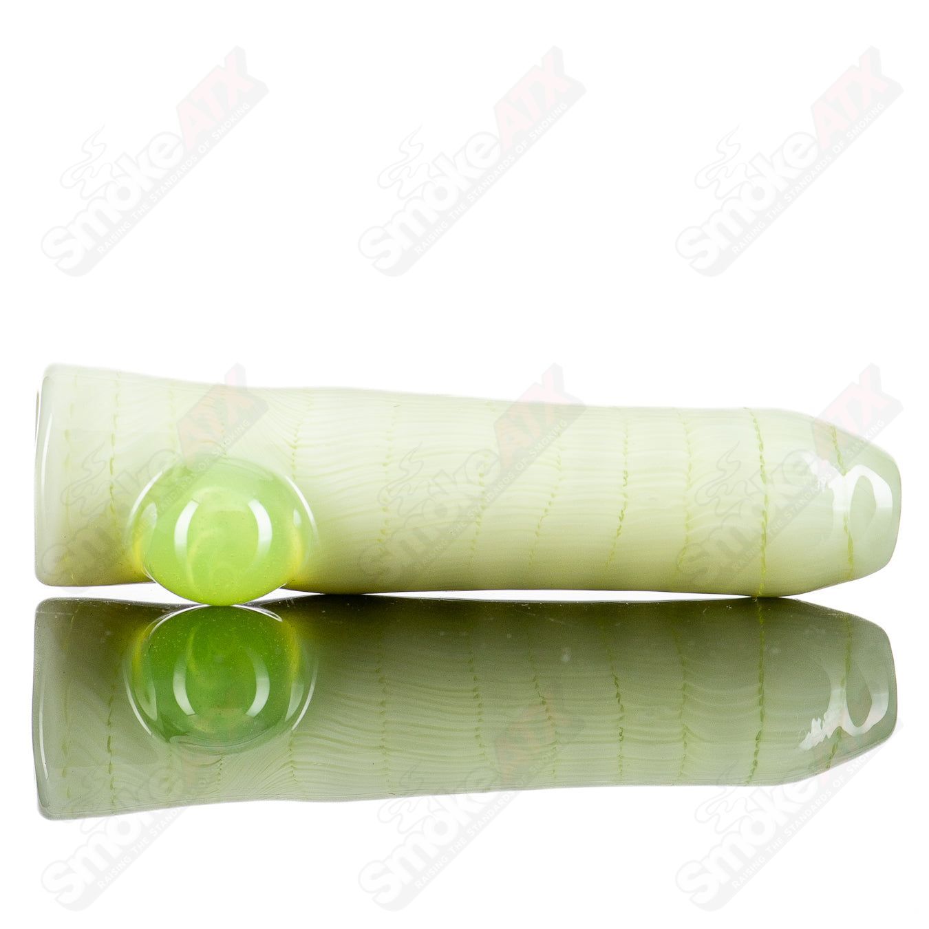 2 Coil Chillum by JMK Glass - Smoke ATX