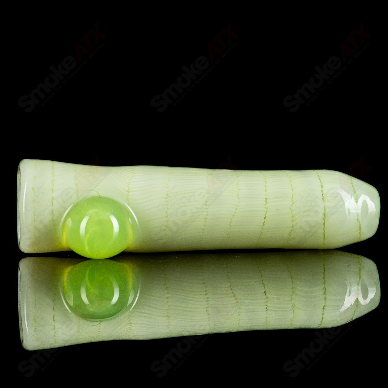 2 Coil Chillum by JMK Glass - Smoke ATX