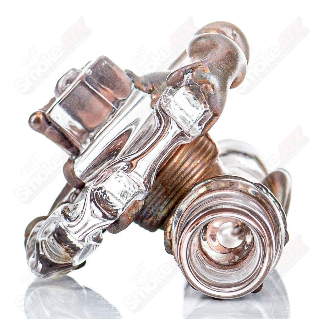 2 Electroformed Gear Chillum by Zack P x Snic - Smoke ATX