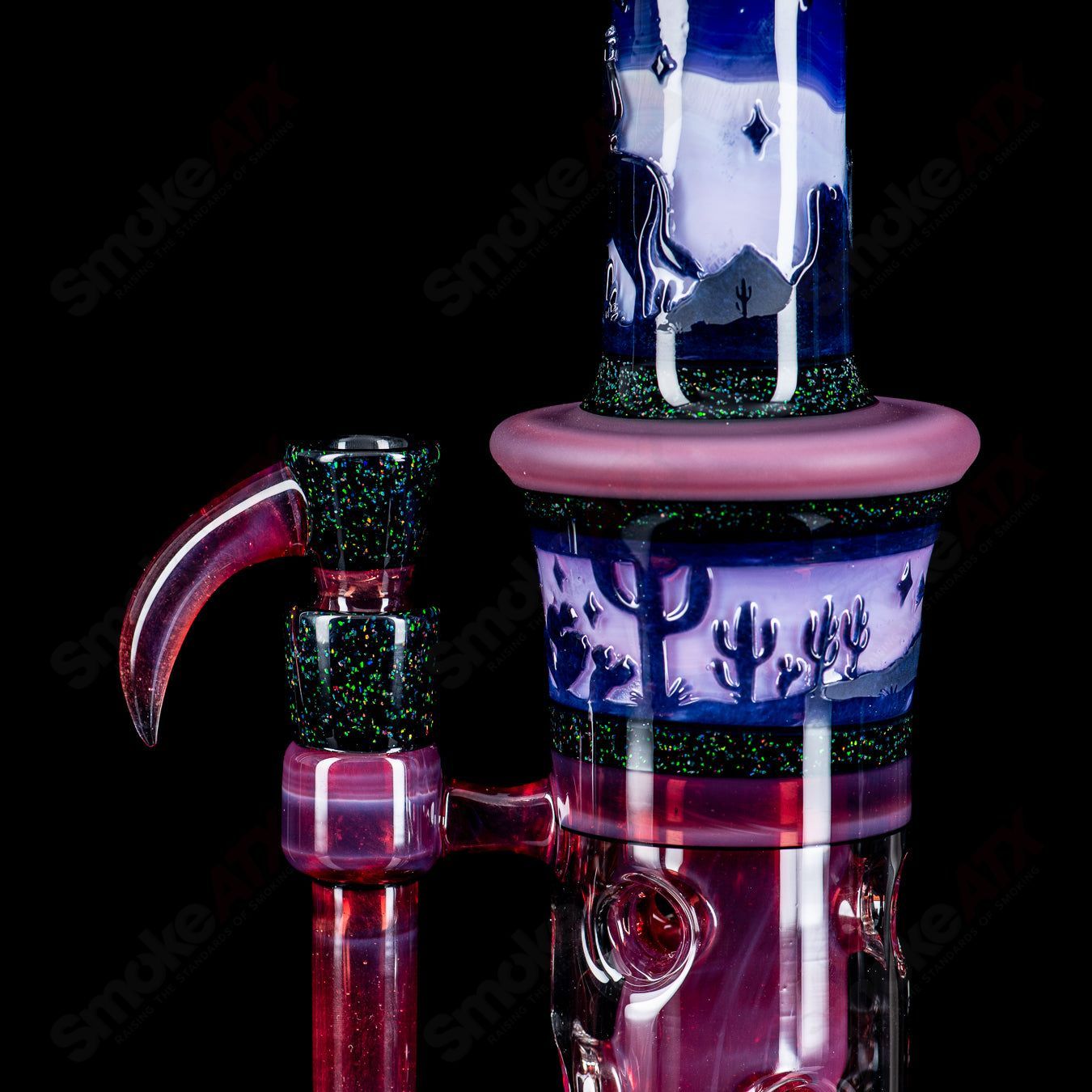2 Fab Tube by Subliminal Glass - Smoke ATX