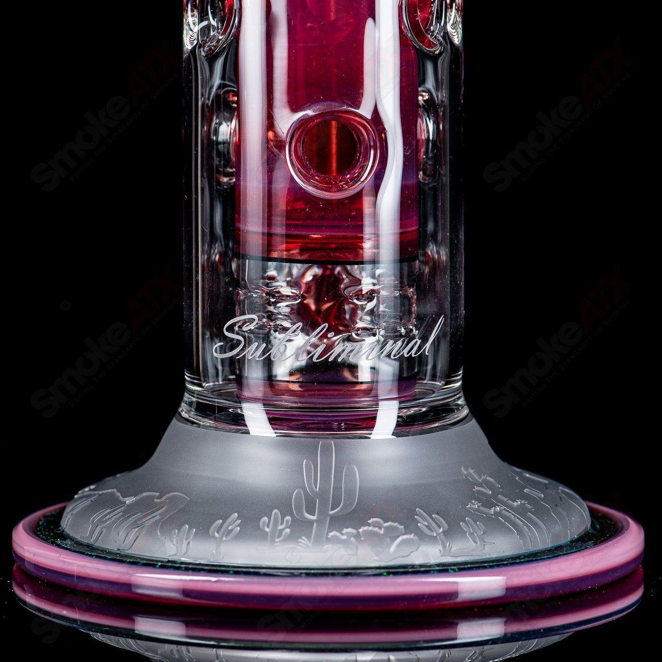 2 Fab Tube by Subliminal Glass - Smoke ATX